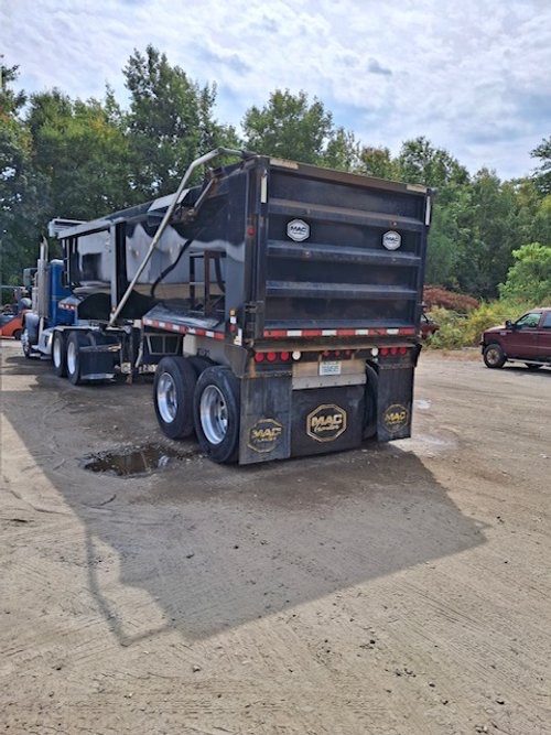 2017 Mac 28ft Steel Tandem Axle Dump Trailer w/Aluminum Frame Dual Lift Gate New Piston New Tires to be Installed New Tarp Cover to be Installed New Rear Trailing Arm Brackets All Wheel Alignment Selling Due to Retirement Price: $45,000