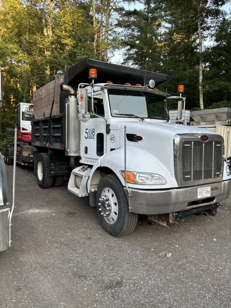 2005 Peterbilt 335 Dump Truck 6 Wheeler Cummins Motor (ISC300) Automatic Air Brakes 12,000 Fronts 22,700 Rears 400k miles Ration 4:78 Price: $39,900